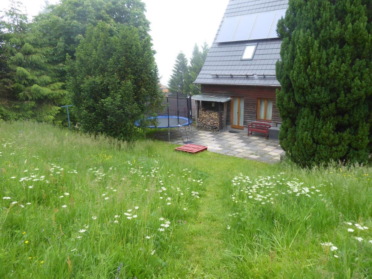 Haus Bergwiese - Fuer Naturfreunde, Familien, Wanderer Gehlberg Bagian luar foto