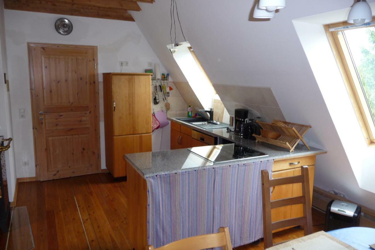 Haus Bergwiese - Fuer Naturfreunde, Familien, Wanderer Gehlberg Bagian luar foto